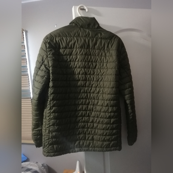 Jack and Jones green puffer coat - Picture 3 of 3